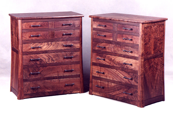 Iron Handle Chest of Drawers
