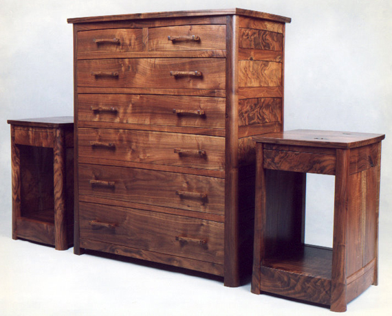 Gonzales Chest of Drawers and Side Tables